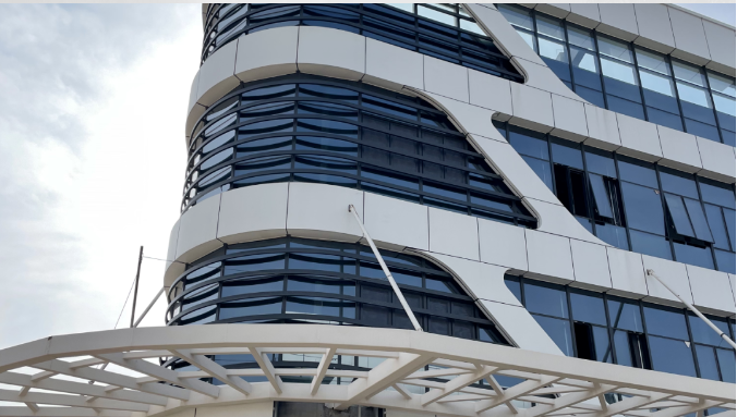 BRD aluminum panel cladding